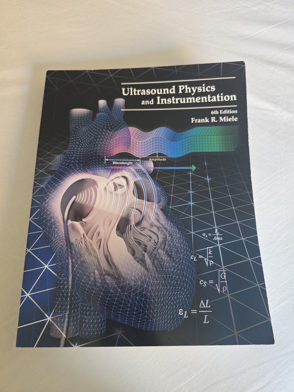 Ultrasound Physics and Instrumentation Textbook - Navy Blue Cover